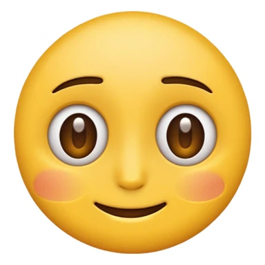 a regular looking emoji with squinted eyes sticker