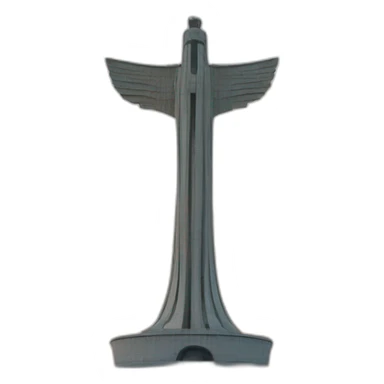 The motherland monument in Ukraine sticker