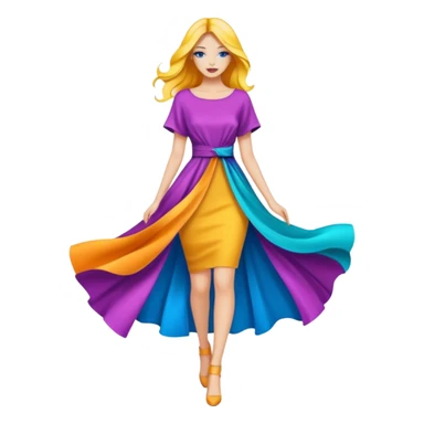 fashion designing  sticker