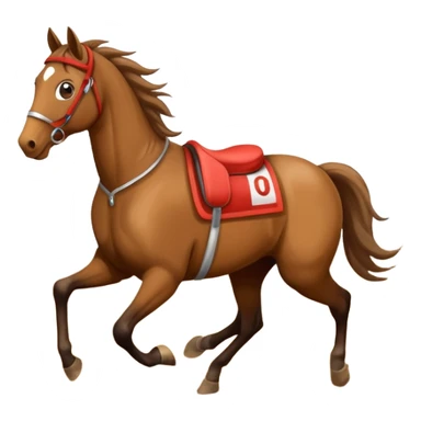 dirt Race track horse trace sticker