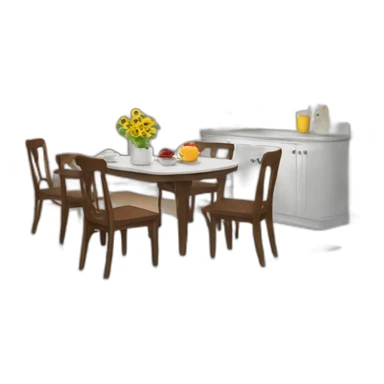 breakfast nook sticker