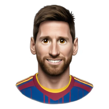 que mira bobo face messi sticker
