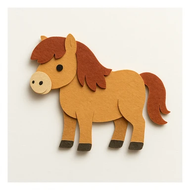 miniature shetland pony sticker