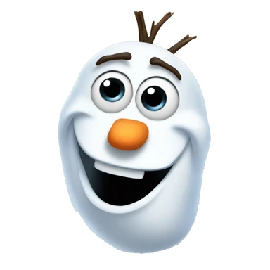 Olaf frozen sticker