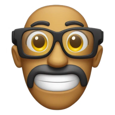 Intello au lunette casse sticker