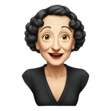 Édith Piaf sticker
