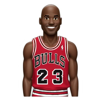 Michael Jordan Chicago Bulls sticker