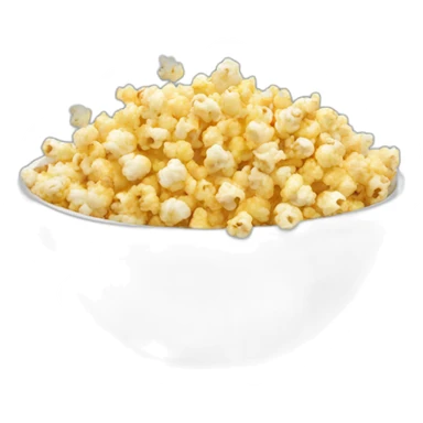 Popcorn jet d'eau sticker