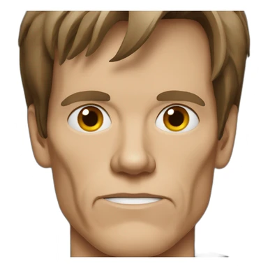 kevin bacon serious sticker