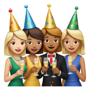 find friends at social events sticker