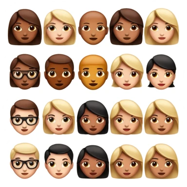 Baddie type of emojis sticker