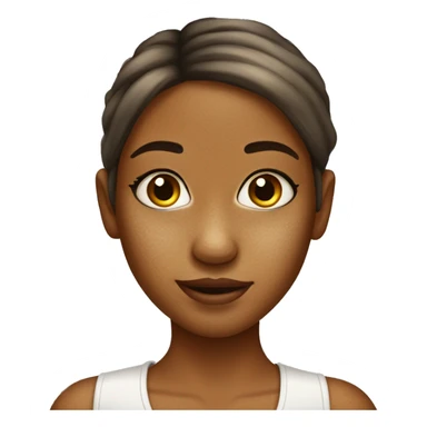 hyperpigmentation girl sticker