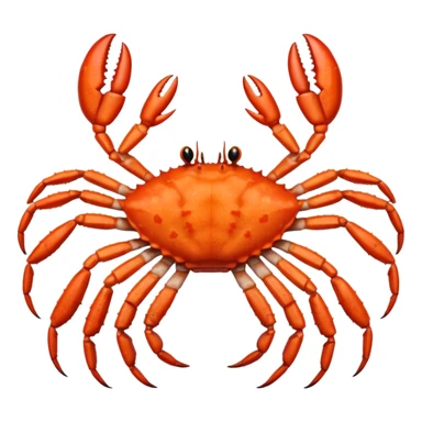 Female Alaska king crab  sticker