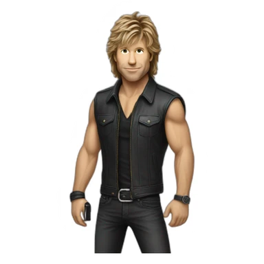 Bon jovi sticker