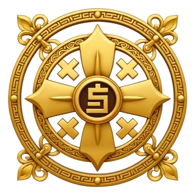 Hindu swastika sticker