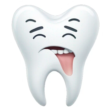 hurting tooth sticker