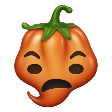 Habanero pepper  sticker