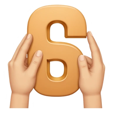 Make the letter S with hands

 sticker