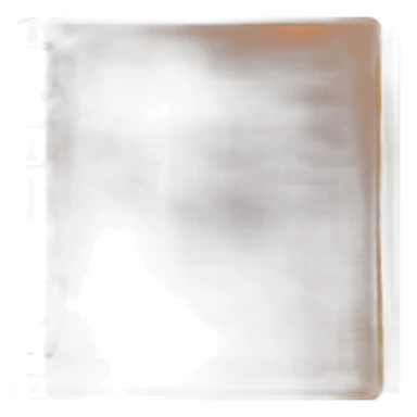 Cahier orange fluo sticker