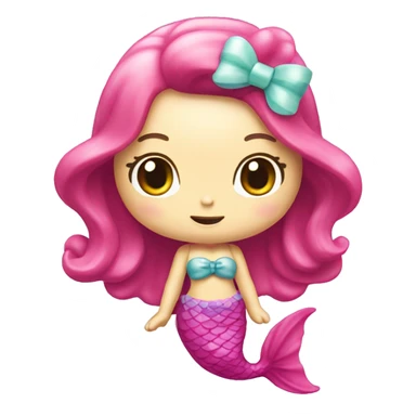 Mermaid hello kitty  sticker
