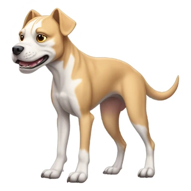 Velociraptor pit bull dog sticker