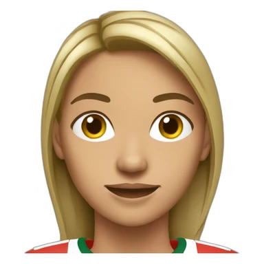 Football féminin sticker