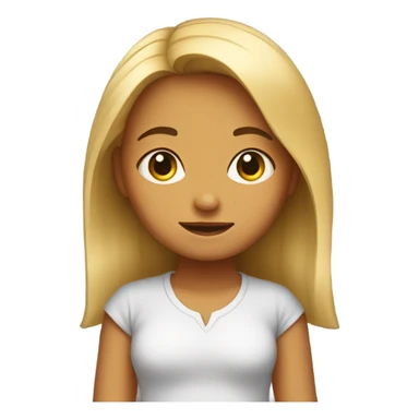 A small girl with huge feet  sticker