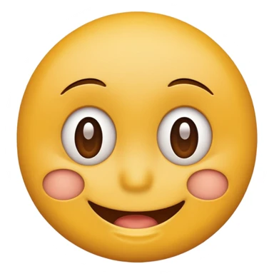 Smiley face mixed 🤗+😬 sticker