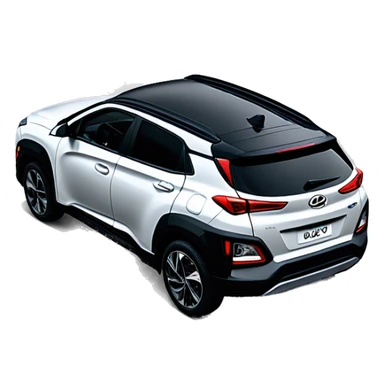 Hyundai kona black sticker