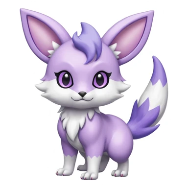 Shiny Furret-Absol-Espurr-Mienshao-Espeon-Hybrid (Full body) sticker