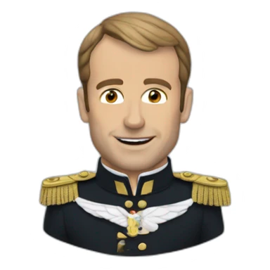 Macron streap-teaser sticker