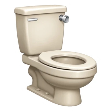 village toilet sticker