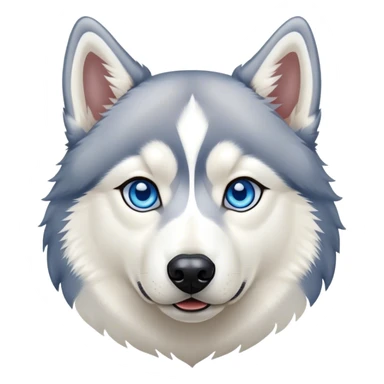 Siberian husky sticker
