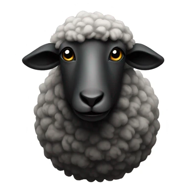 homeless black sheep sticker