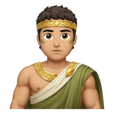 Grecki bóg petros sticker