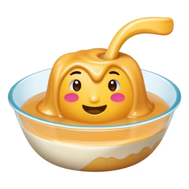 Fun dip dipping itself sticker