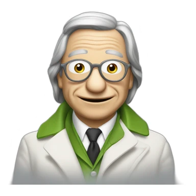 Kermit as Jean marie lepen sticker