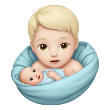 A newborn sticker