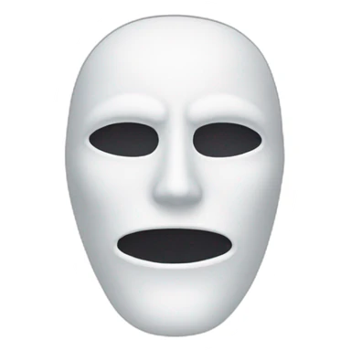 phantom mask sticker