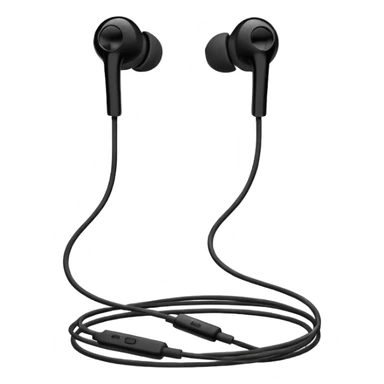 old wired earphones sticker