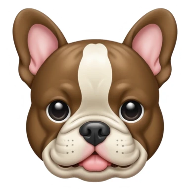 Bouledogue français merle foncé sticker
