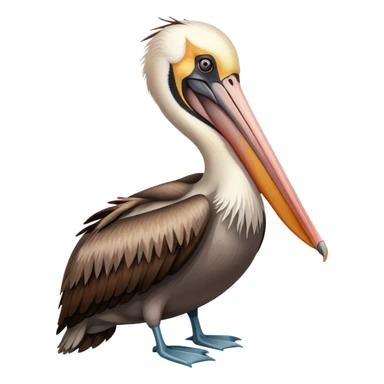 Brown Pelican sticker