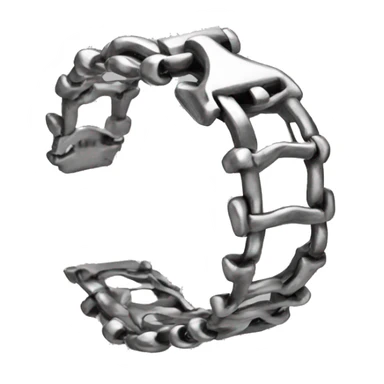 metal prong bracelet sticker