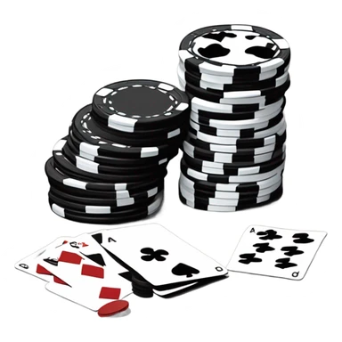 Losing money playing poker  sticker