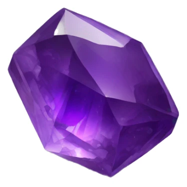 amethyst fragment gem sticker