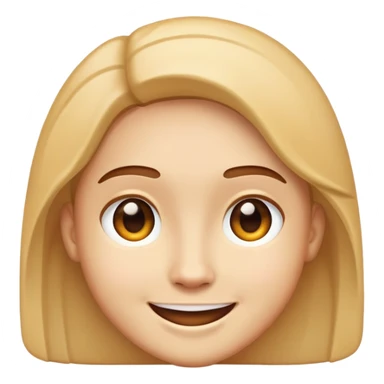 Delicious face emoji sticker