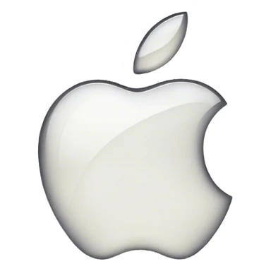 Apple logo sticker