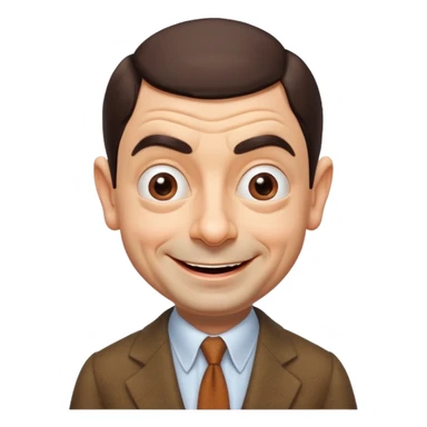 mr bean sticker
