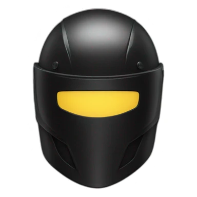 black helmet sticker
