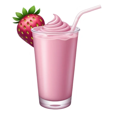 strawberry mauve milk sticker